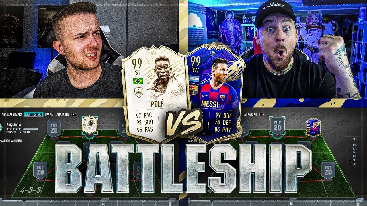 FIFA 20: 99 Prime Moments PELE vs 99 Toty MESSI BATTLESHIP WAGER 🔥🔥