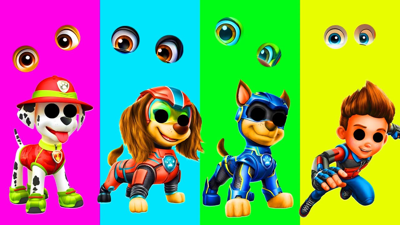 Wrong eyes👀 challenge DAME TU COSITA Paw Patrol Funny Puzzle Wrong Heads
