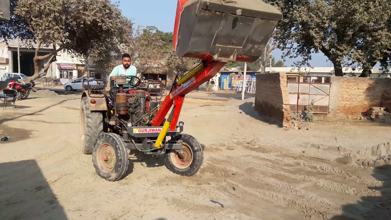 New model Eicher tractor front loder Gurjiwan Agro industries