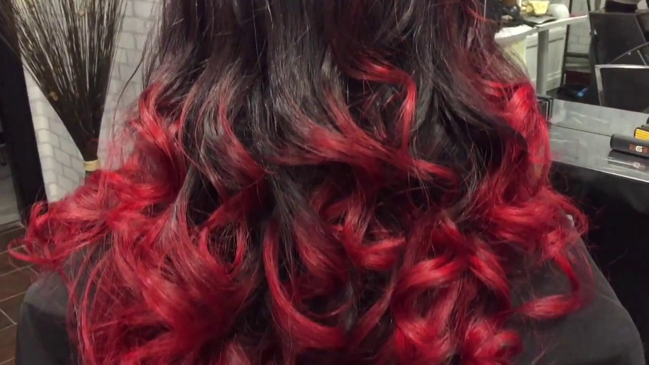 COMO HACER MECHAS BALAYAGE EN TONOS ROJIZOS /T0P TENDENCIA  BALAYAGE RED 2020 |E.Style