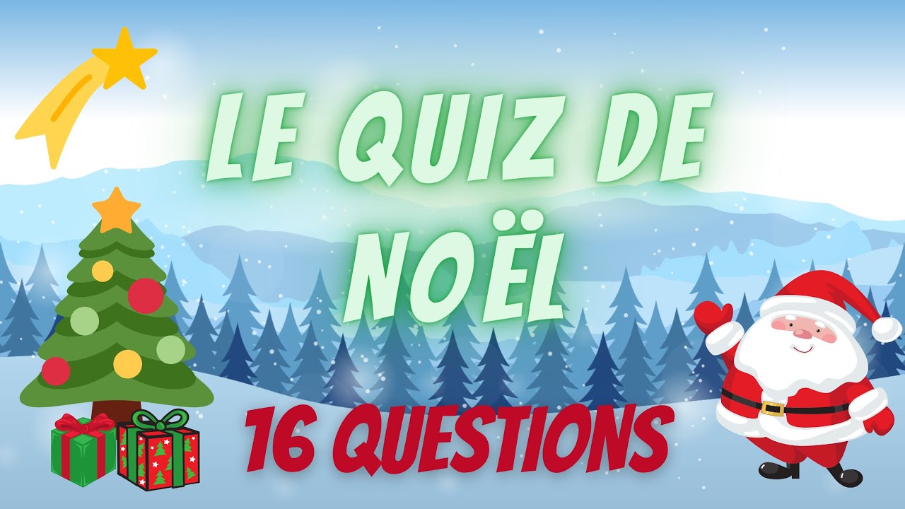Le vocabulaire de No&euml;l [Le quiz des petits]