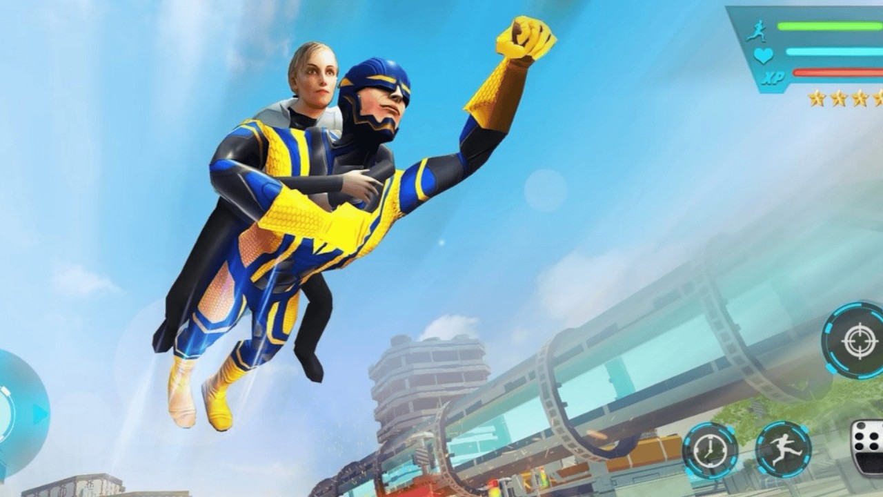 Super Hero City Rescue Simulator - Android Gameplay