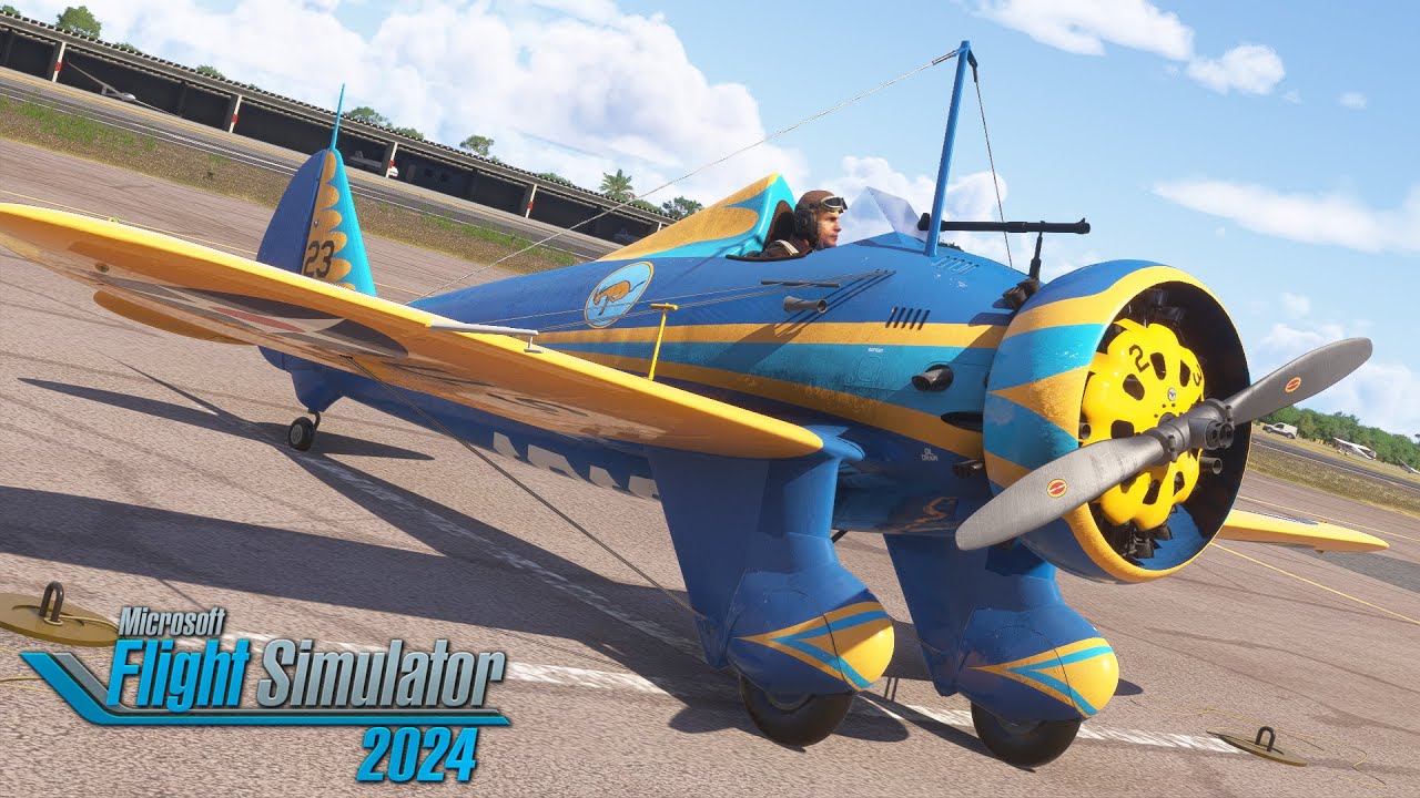 Aeroplane Heaven P-26 Peashooter - Первый взгляд! - MSFS 20/24.
