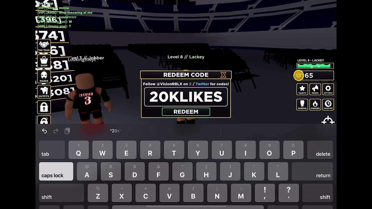 WWE 2K23 ROBLOX WRESTLING REDEEM CODES