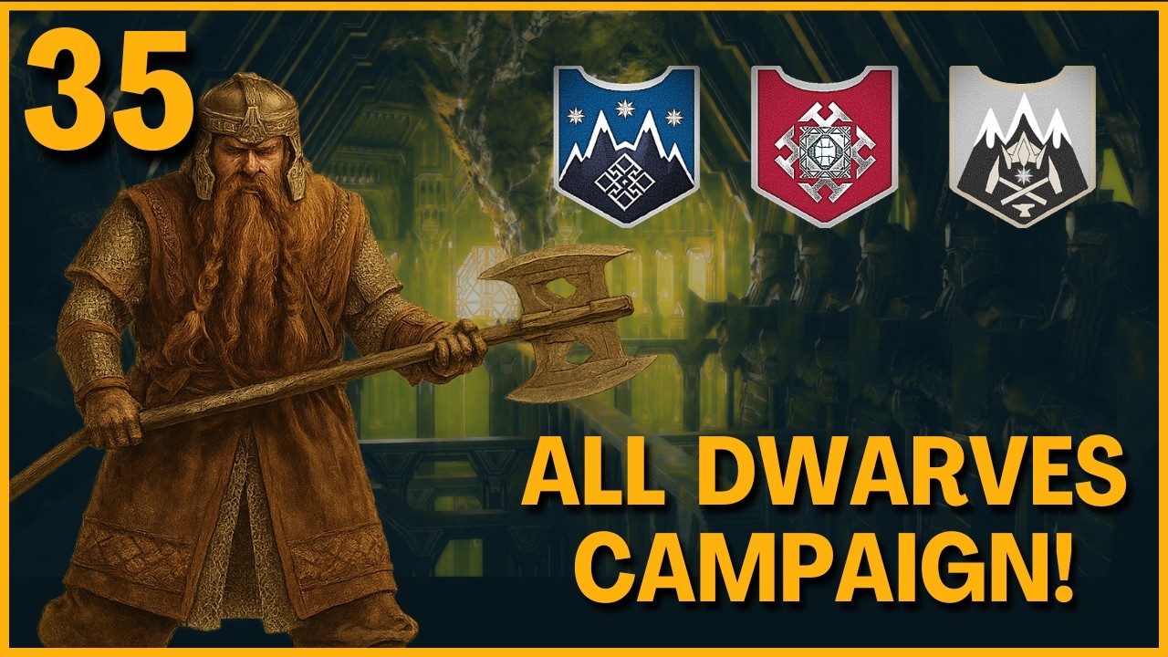 Dwarven Domination! Rhun, Dol Guldur and Enedwaith Crumble | Third Age Total War DAC EUR Ep 35