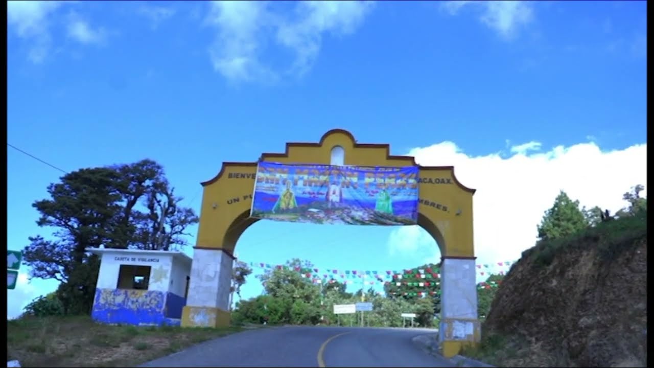 Visitando el poblado de San Martin Peras, Estado de Oaxaca.