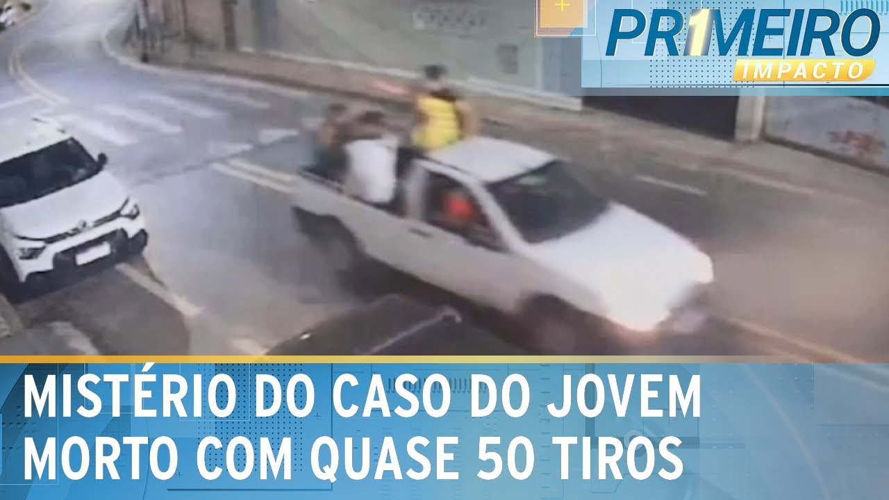 Mistério de jovem morto com 49 tiros: imagens mostram fuga da polícia | Primeiro Impacto (11/04/25)