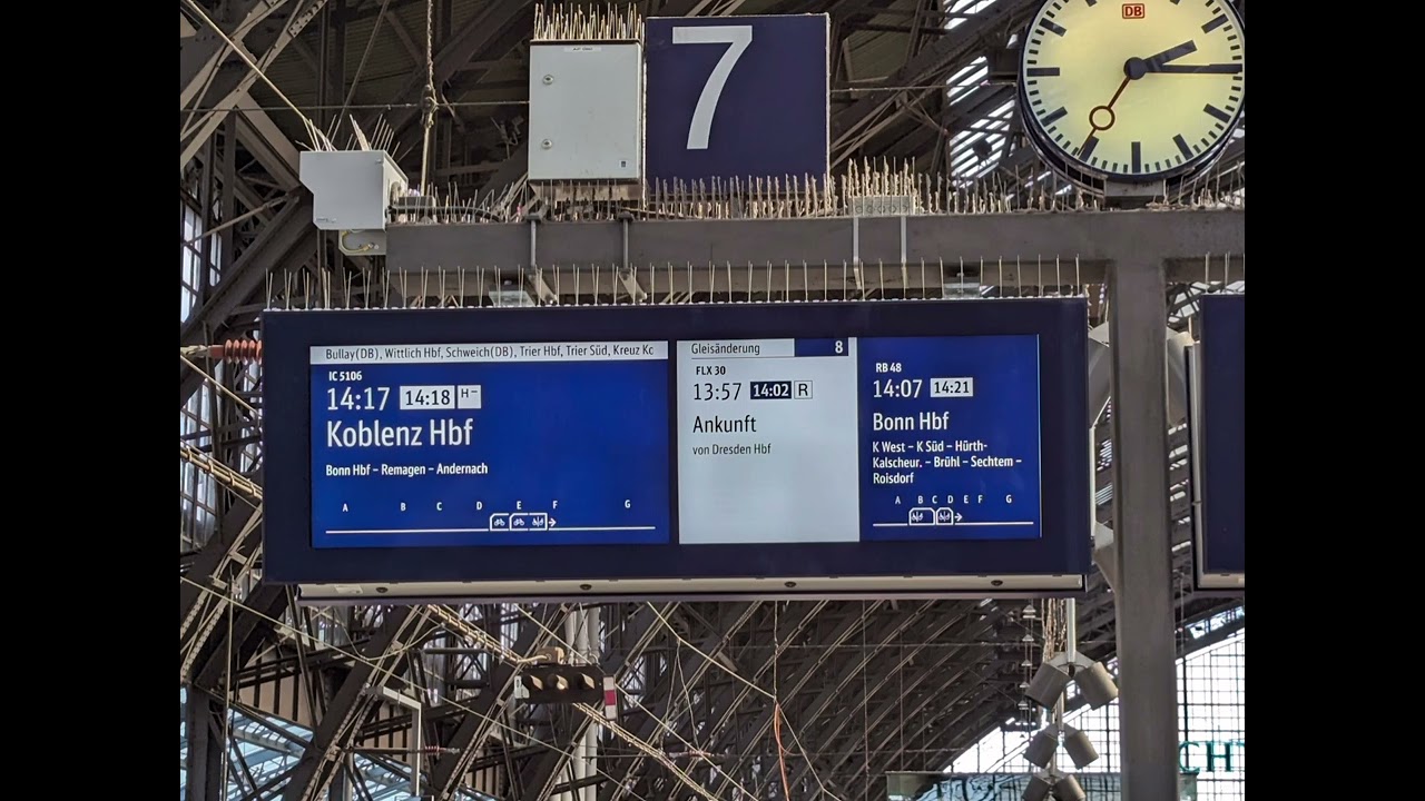 Bahnsteigansagen (Heiko Grauel) Köln Hbf (Teil 9)