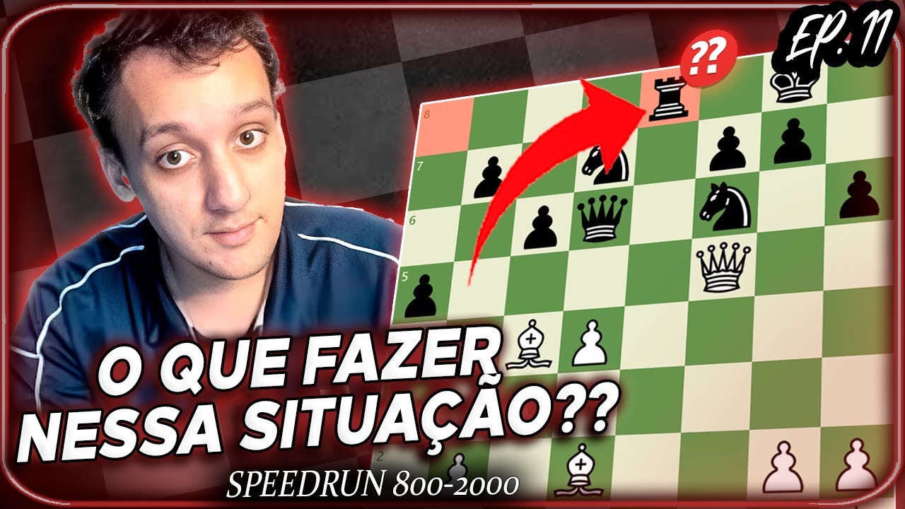 ISTO VAI MUDAR SUA FORMA DE VER O XADREZ!!! SPEED RUN 800-2000 | EP. 11