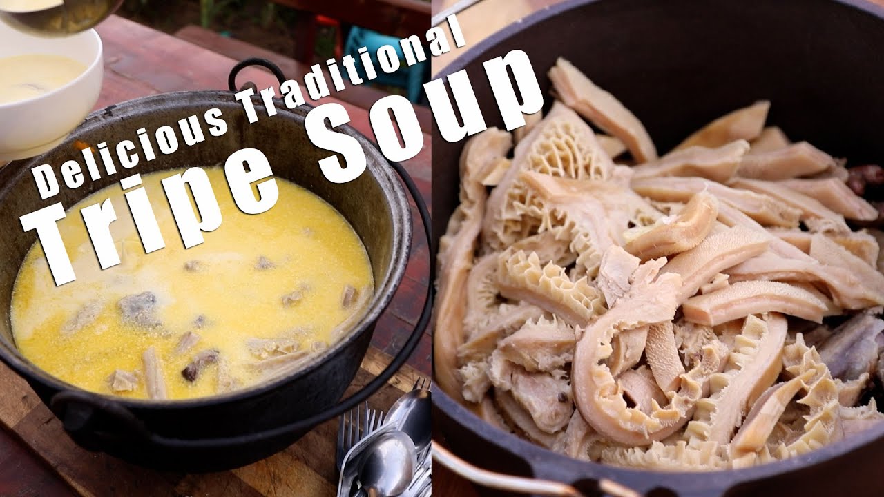 How to cook Delicious Traditional Tripe Soup