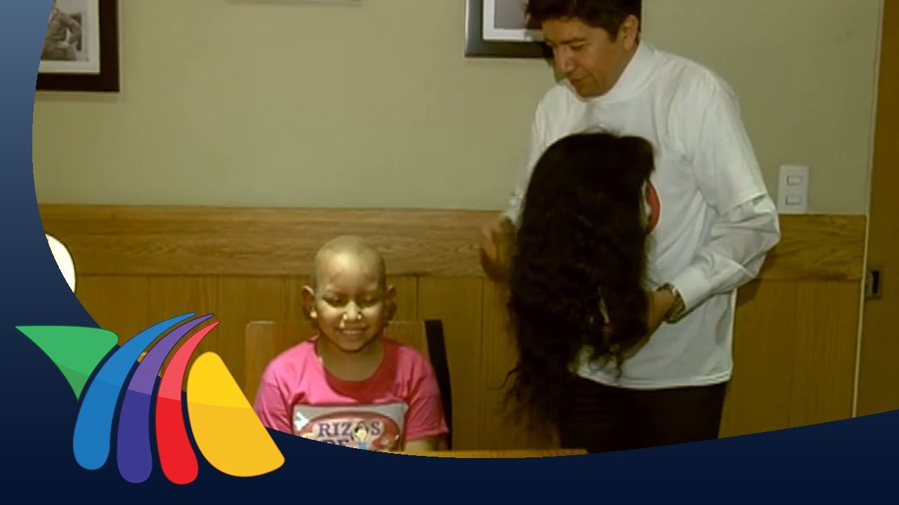 Pelucas de cabello natural para niños con cáncer