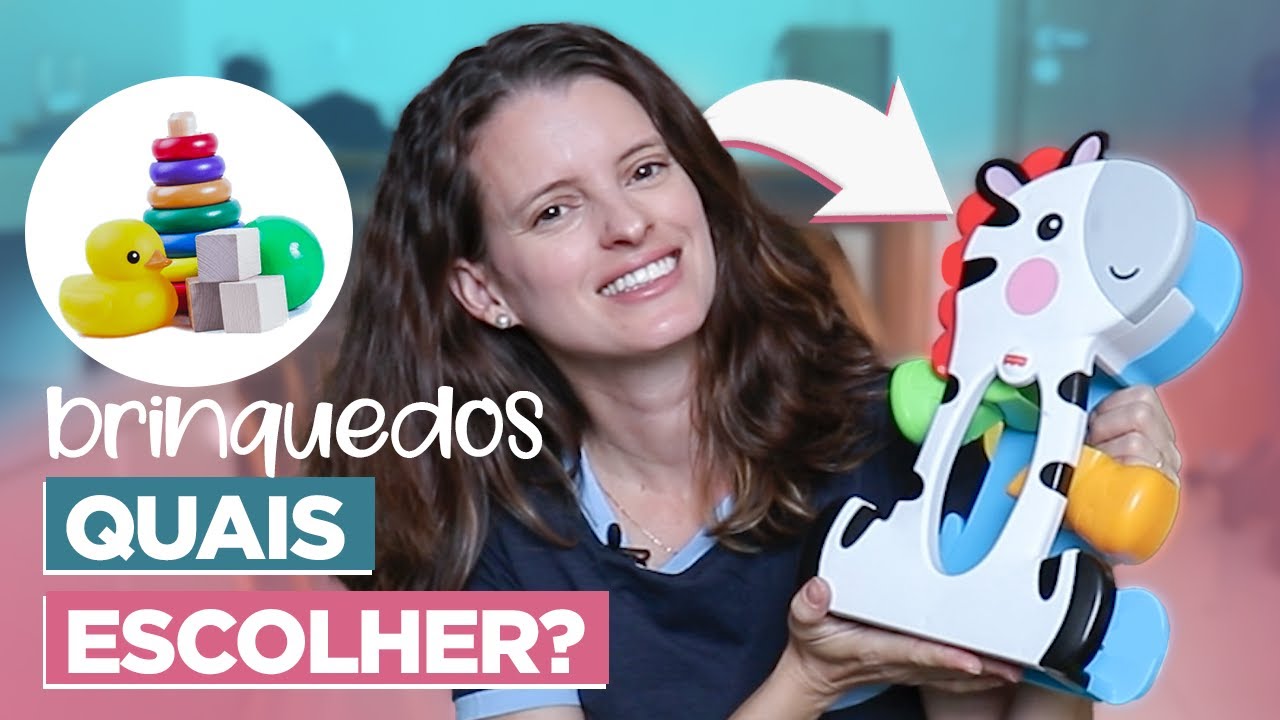 Melhores brinquedos para bebê de 0 a 6 meses
