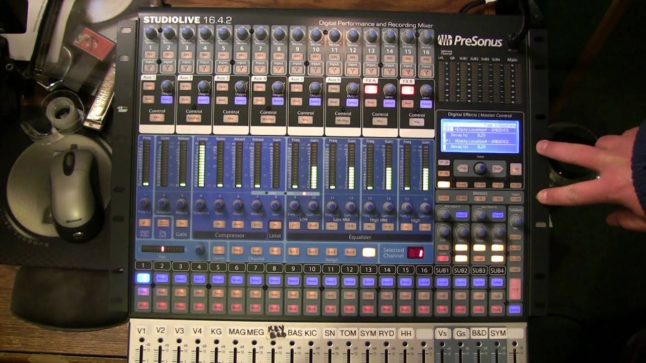 Presonus StudioLive 16.4.2 Restart error