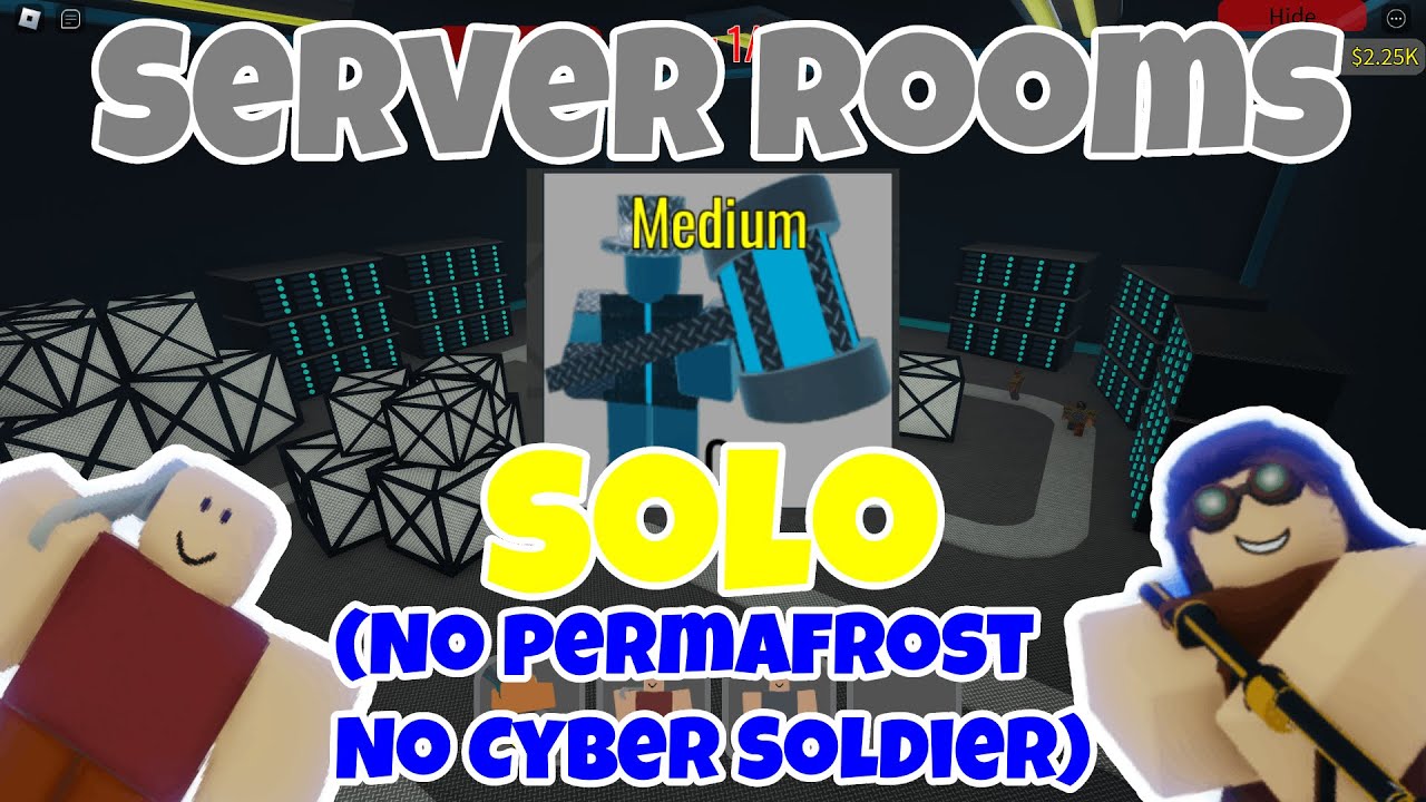 Server Rooms Medium No Permafrost, Cyber Soldier (ATD)