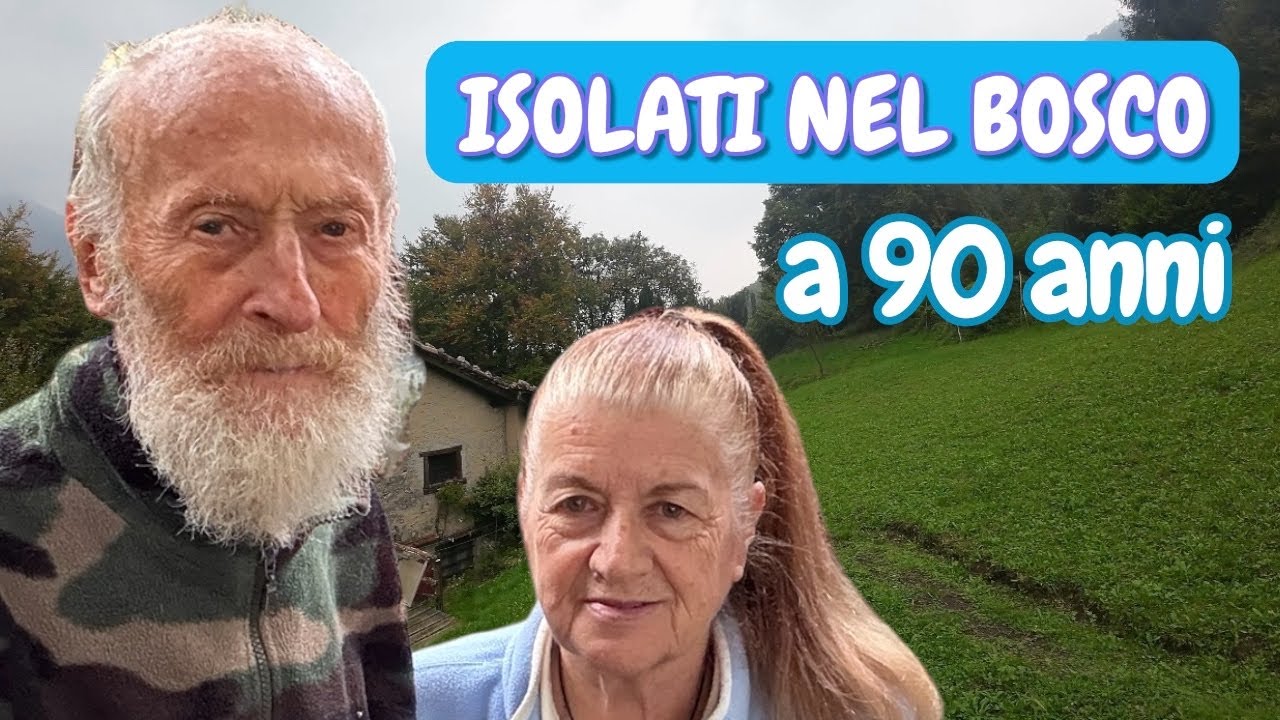 A 90 anni &egrave; bergamasco e VIVE isolato senza RETE nel bosco
