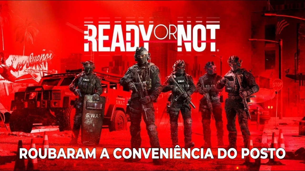 READY OR NOT - ROUBARAM A LOJA de CONVENIÊNCIA #readyornot #swat #simulator