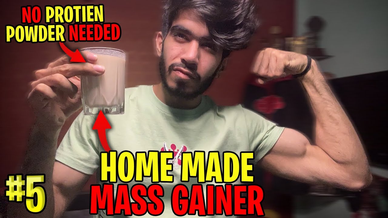 Hanuman Janmotsav Vlog ❤ + Home Made Mass Gainer Shake WITHOUT PROTIEN POWDER 🔥 | #vlog5