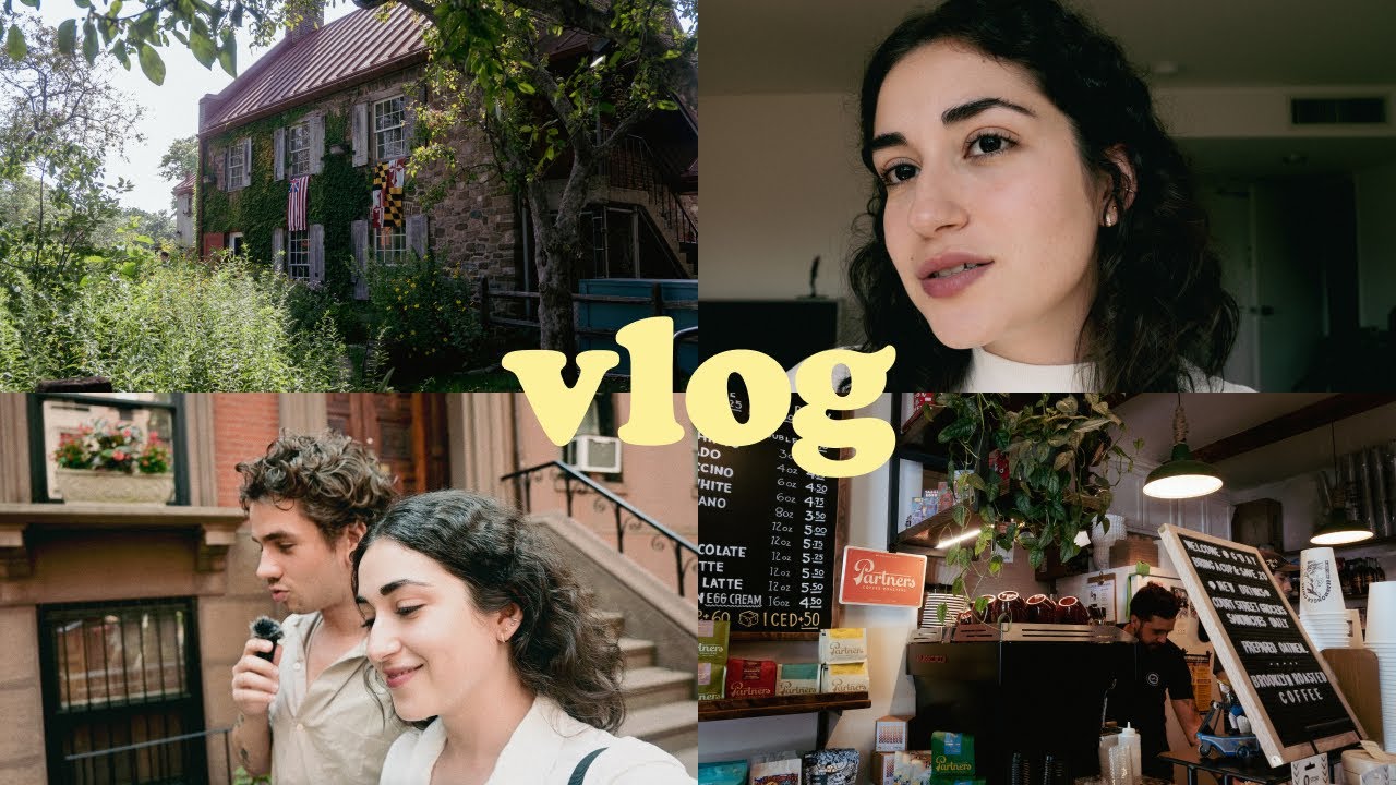 vlog em nova york | rotina de skincare, outra área do brooklyn e o morango mais caro que já comi