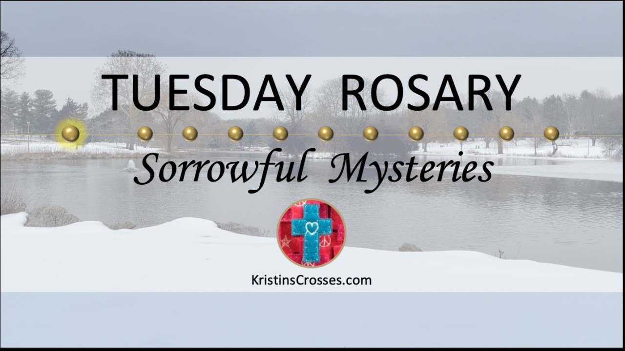 Tuesday Rosary • Sorrowful Mysteries of the Rosary 💜 Tuesday, February 24, 2026 VIRTUAL ROSARY