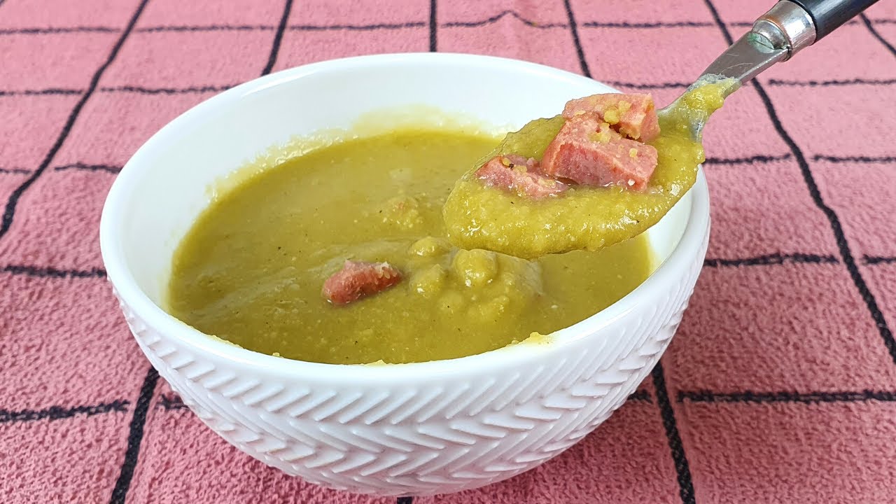 ESSA É A MELHOR FORMA DE FAZER SOPA DE ERVILHA! | SEM PRESSÃO! | MANIA DE COZINHAR