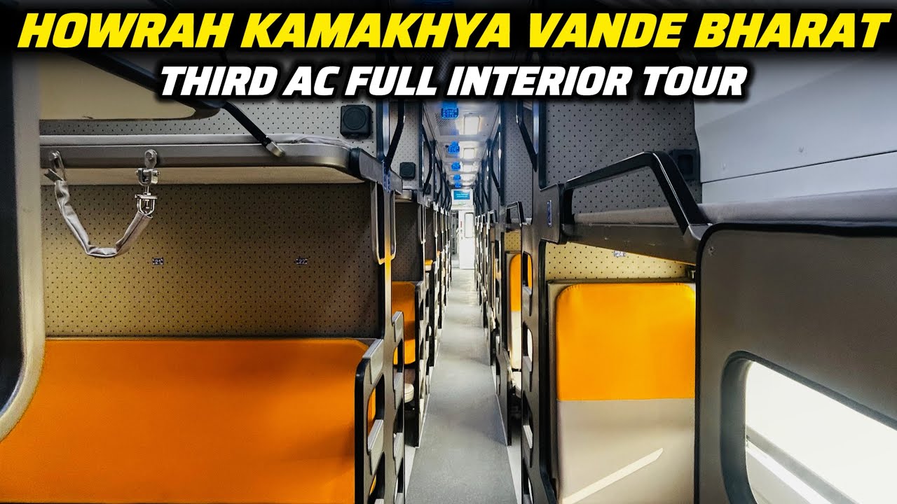27575 Howrah Kamakhya Vande Bharat Sleeper Express 🚄 | Sleeper Vande Bharat First Look