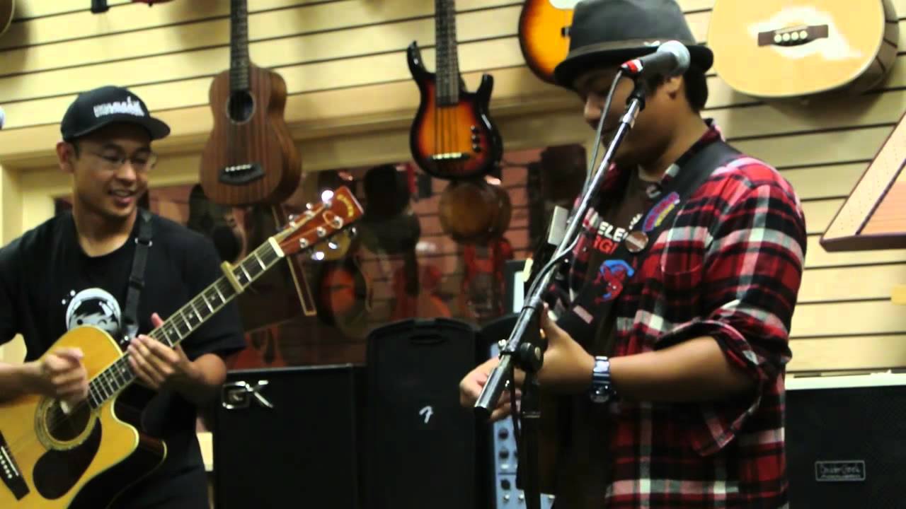 Aldrine at the Strum Shop