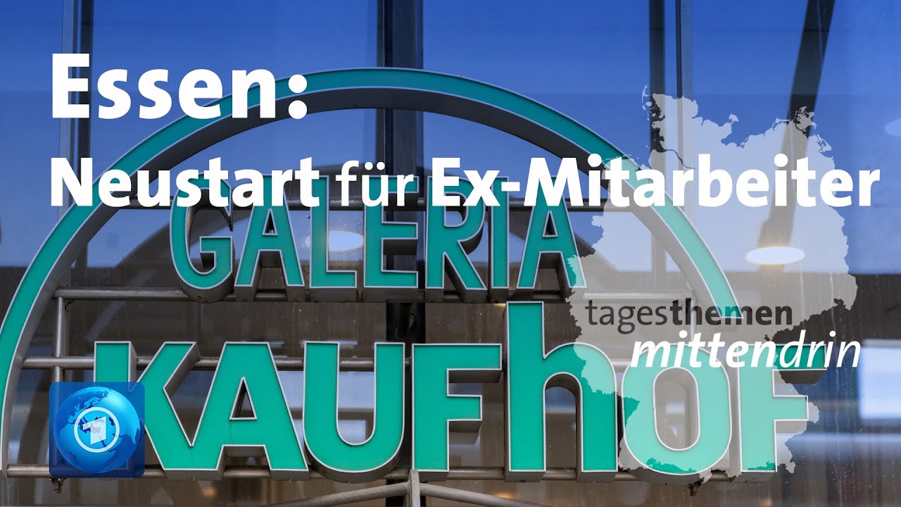 Essen: Neustart für frühere Mitarbeiterinnen und Mitarbeiter | tagesthemen mittendrin