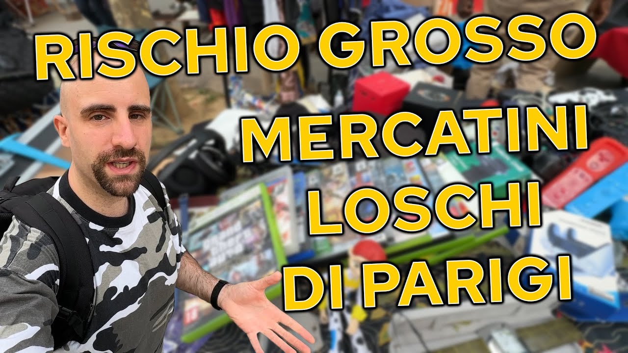 A CACCIA d’AFFARI nei MERCATINI delle pulci di PARIGI loschi e malfamati