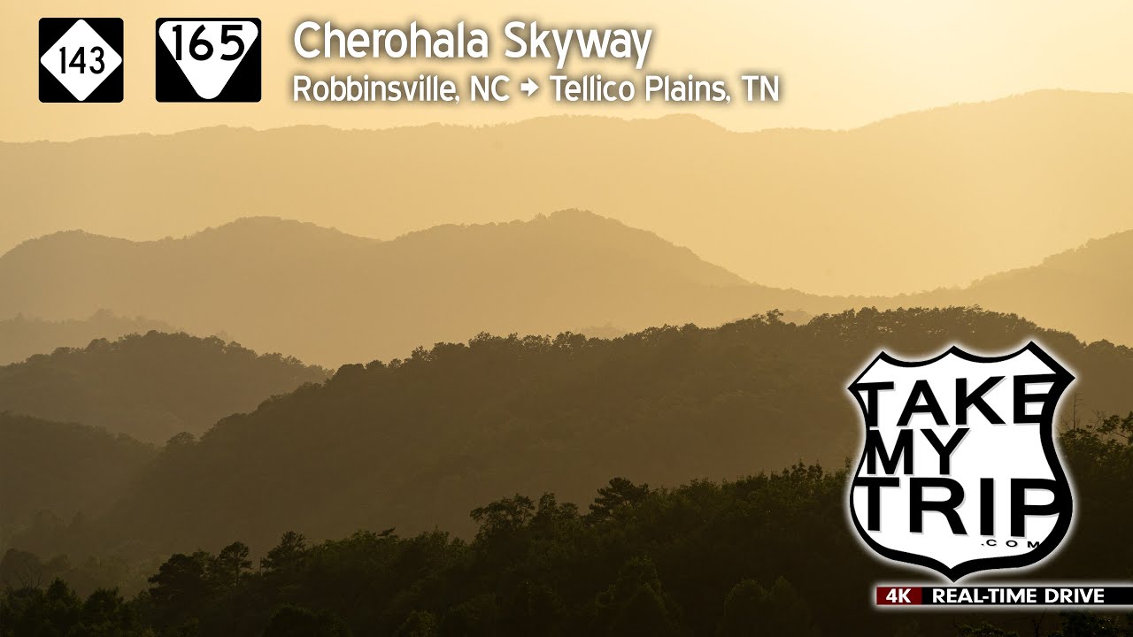 Cherohala Skyway: One of America's Best Motorcycle Rides - Robbinsville, NC to Tellico Plains, TN 4K