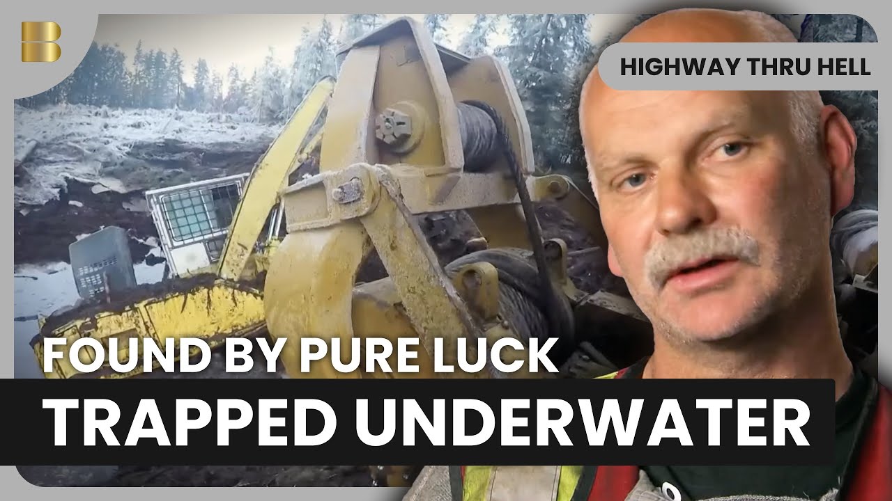 Pickup Plunges Into Suicide Creek Storm Rescue | Highway Thru Hell
