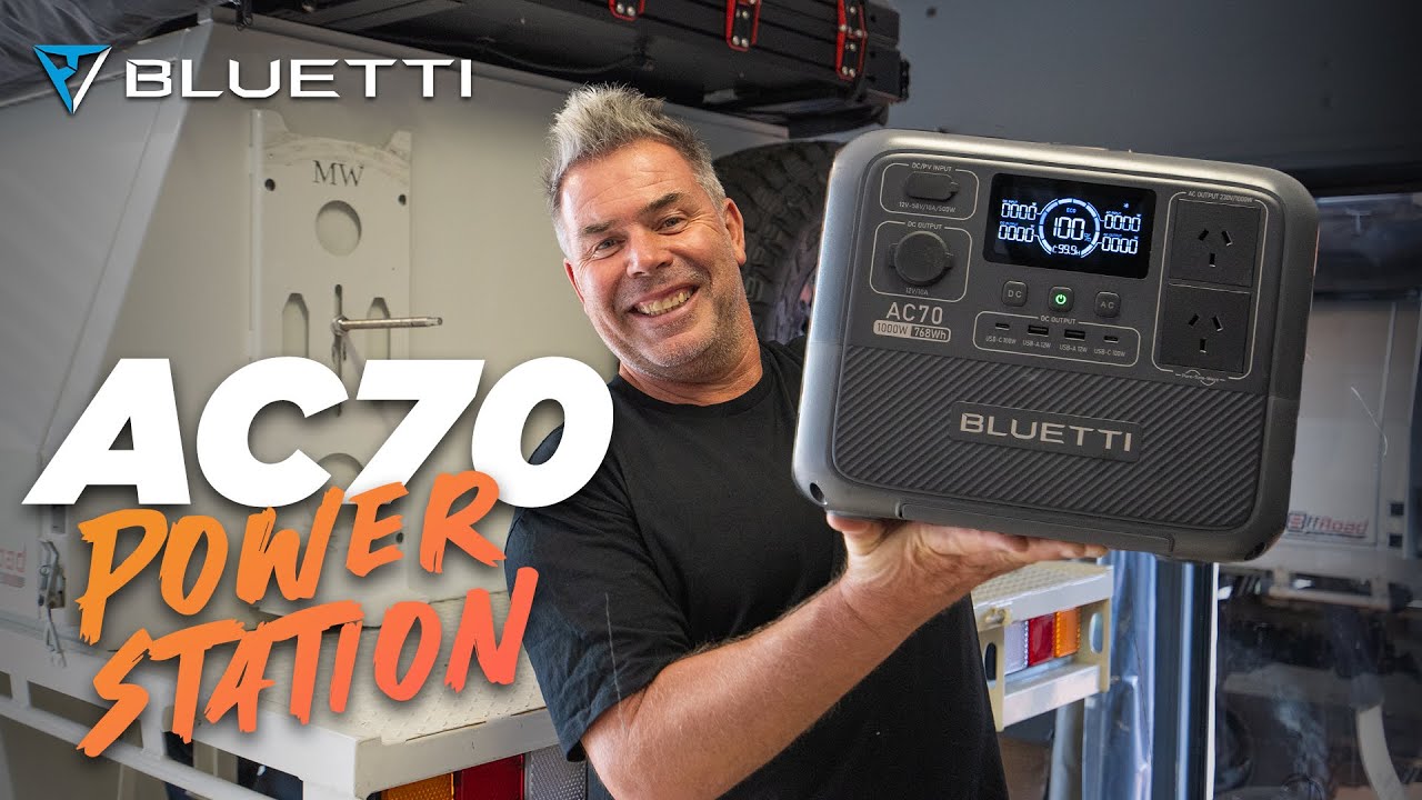 BLUETTI AC70 Real World 12v & 240V Testing | AC70 Power Station REVIEW