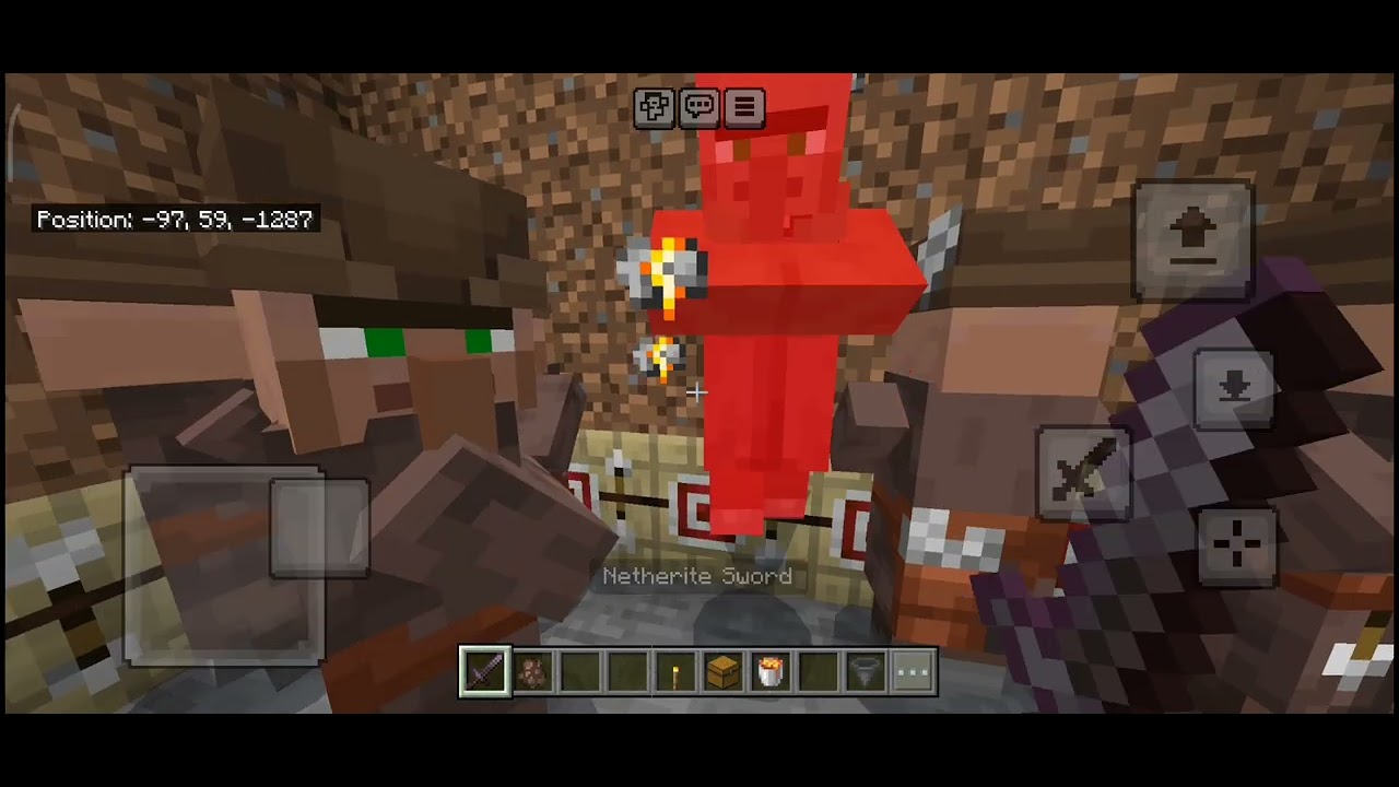 MINECRAFT PE EASIEST IRON FARM VERSION 1.21.31 (