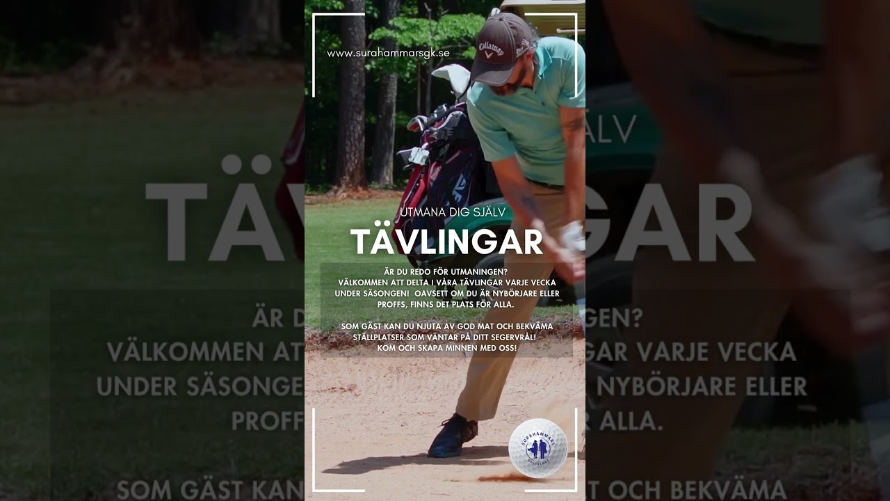 Surahammars Golfklubb - V&auml;lkommen till mer &auml;n bara golf  #golf #sports #golfswing #golflife #golfing