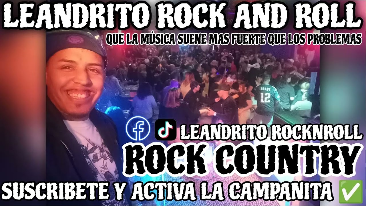 ENGANCHADOS - VERSIONES ROCK -***RMX MIX LEANDRITO ROCK AND ROLL*** ROCK COUNTRY EN CASTELLANOS 2025