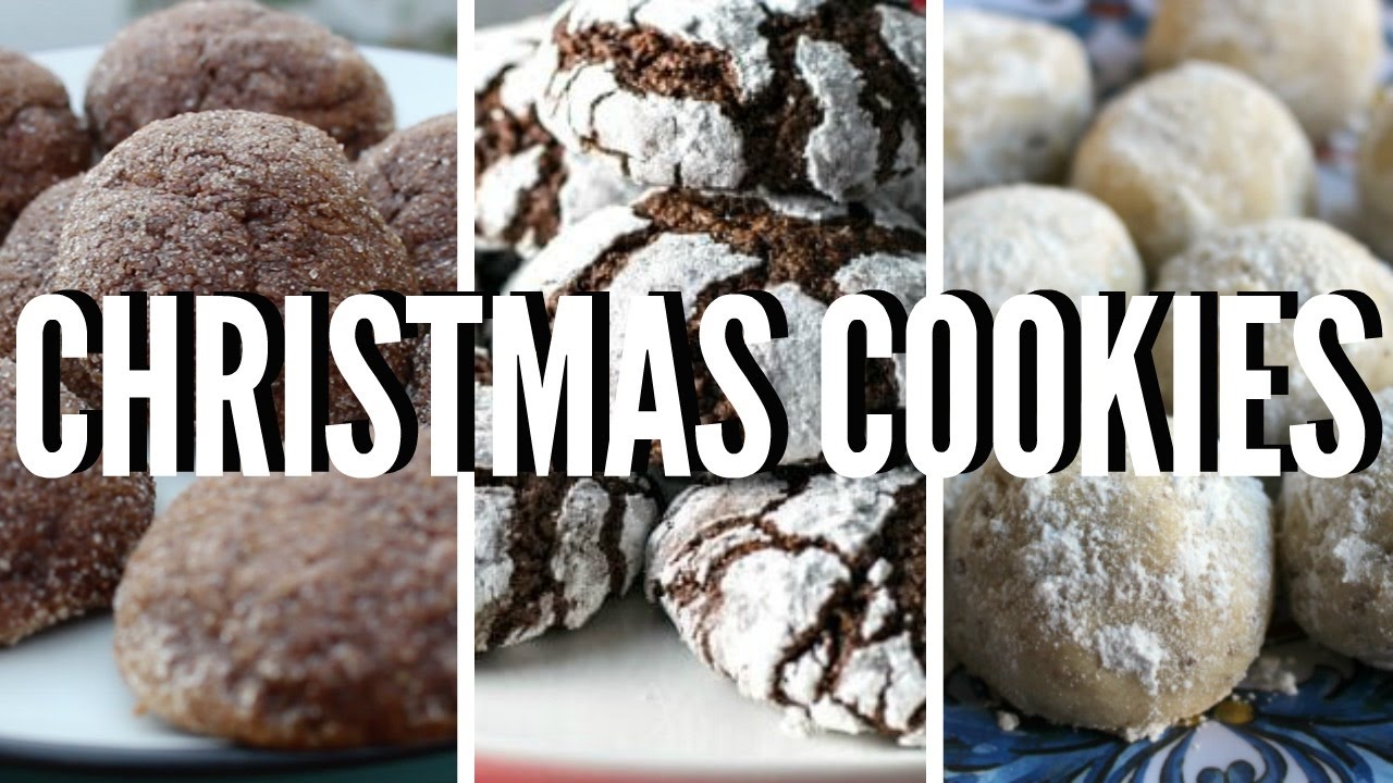 Vegan Christmas Cookies // 3 Recipes
