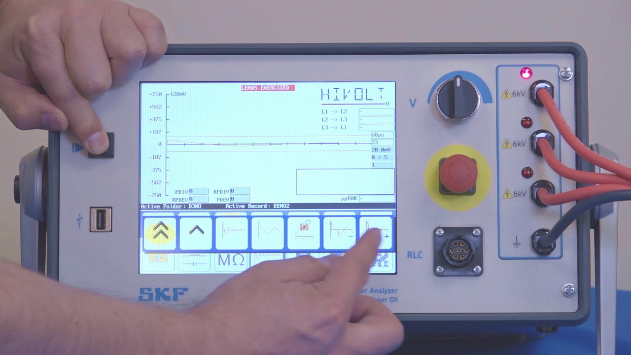 SKF Baker DX Surge PD (partial discharge) test