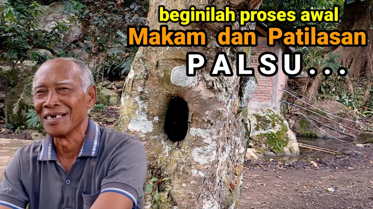Langkah awal pembuat Petilasan dan Makam baru bukan palsu yang belum banyak Orang tahu dan menyadari