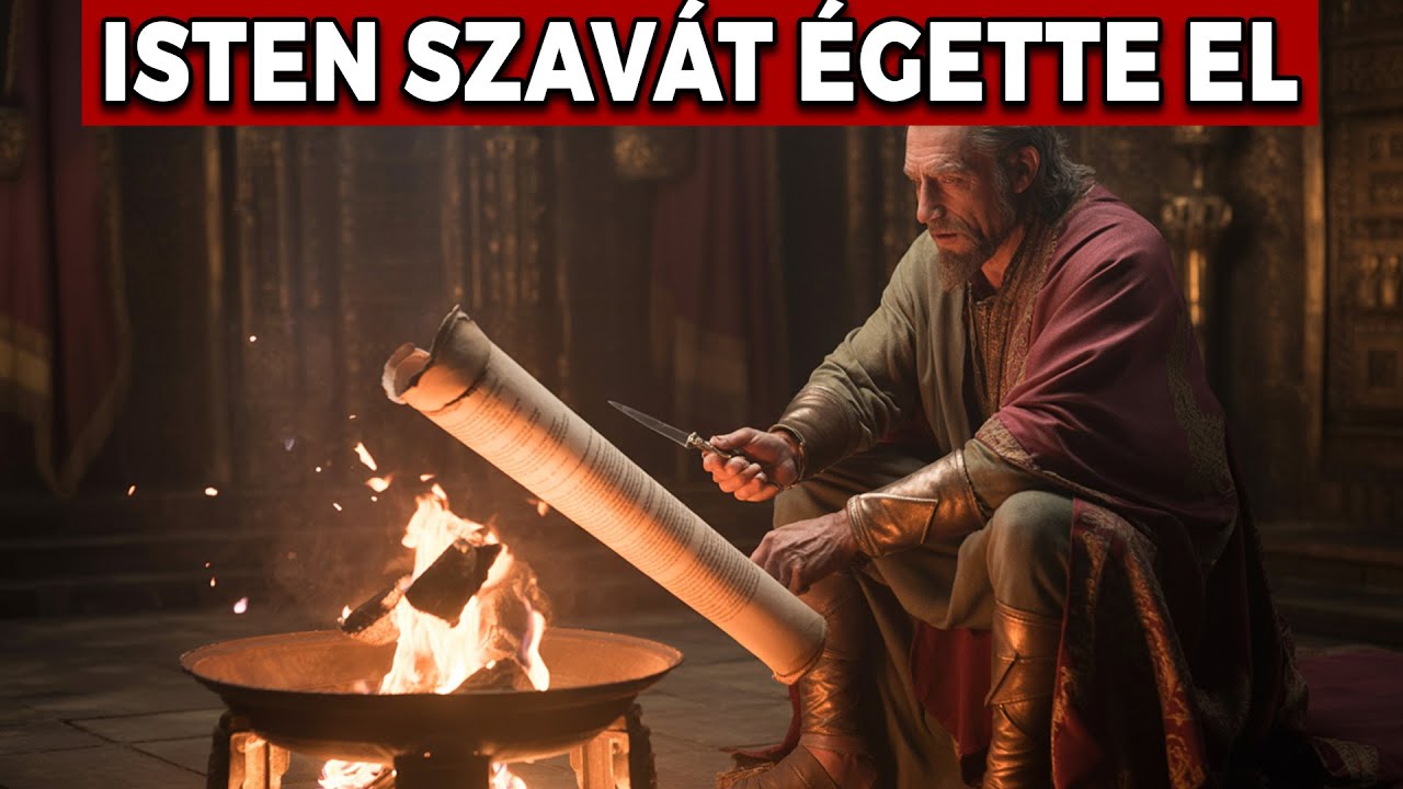 A Király, Aki Feldarabolta és Elgégette Isten Szavát – Jójákim Lázadása (Jer 36)