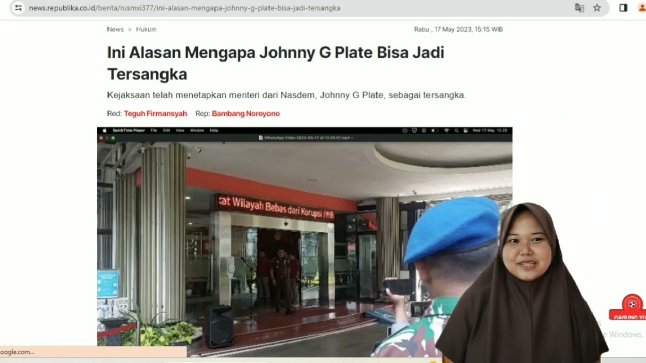 Mengulik kasus Johnny G. Plate.