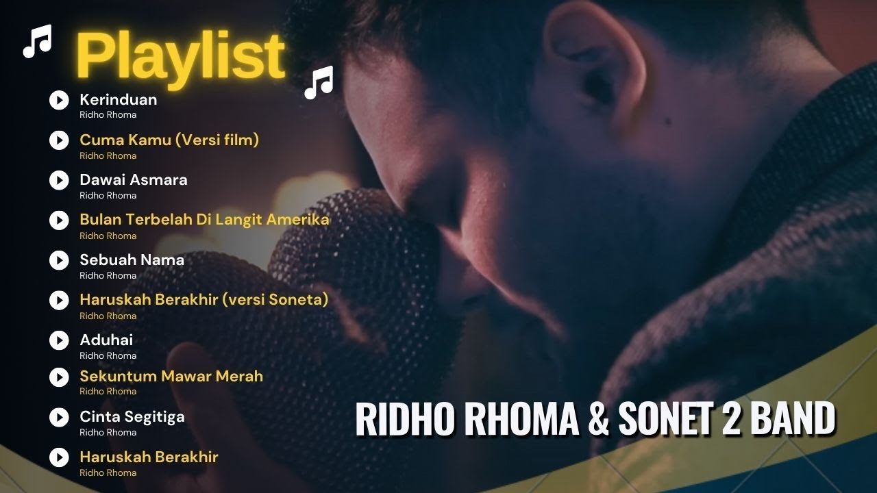 KERINDUAN - RIDHO RHOMA & SONET 2 BAND | CUMA KAMU (Versi Film) | DAWAI ASMARA