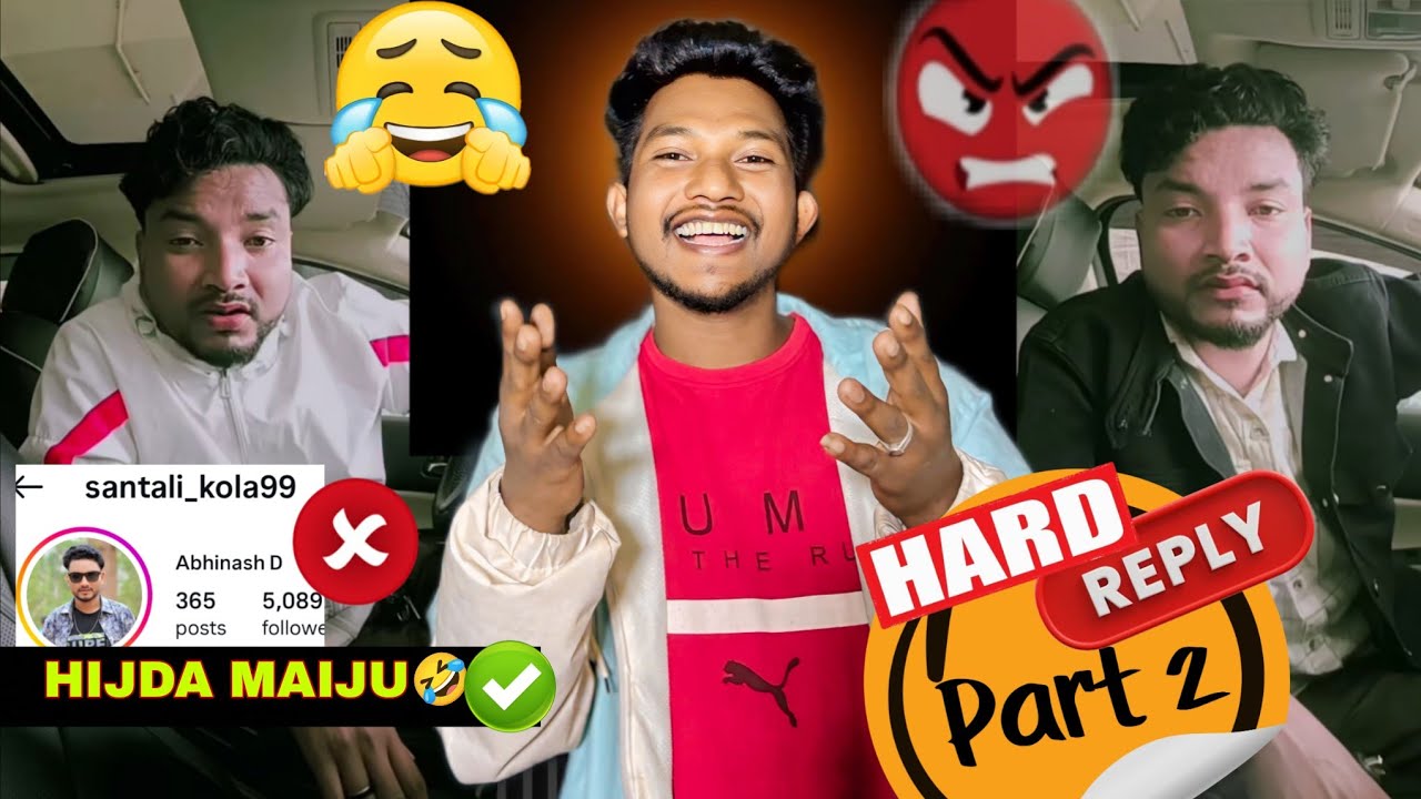 SANTALI HIJLA MAIJU HARD REPLY PART-2  SANTALI ROASTING VIDEO SMART BHEEM