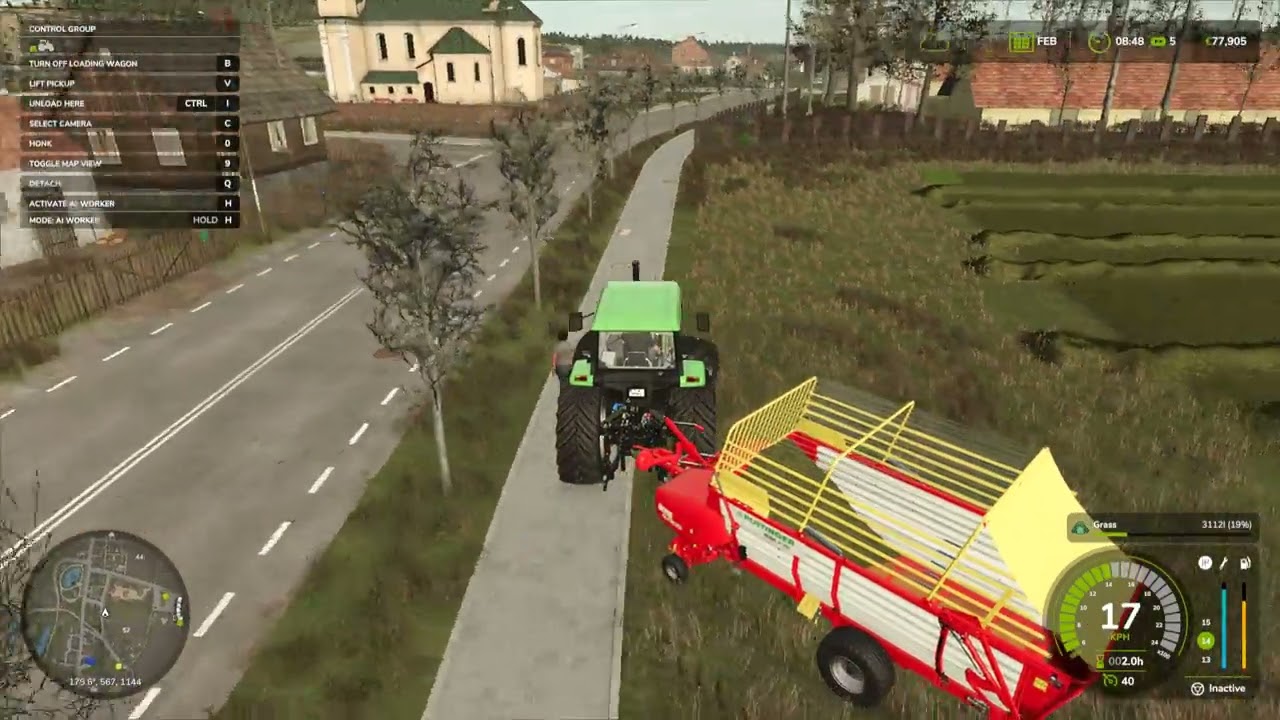 Skupljanje i prodaja trave💰🚜/FS25