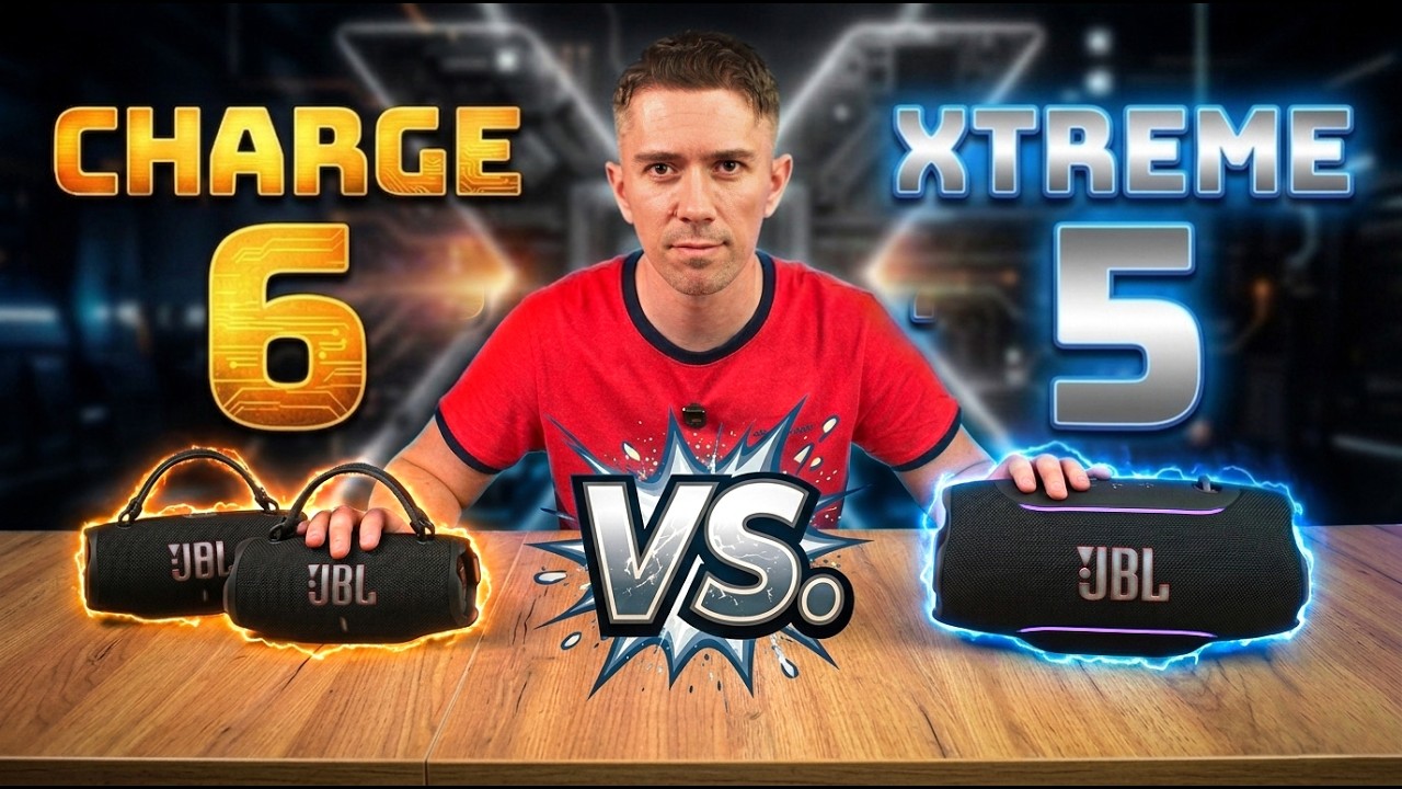 JBL XTREME 5 czy 2X CHARGE 6 ? Kto wygrał?