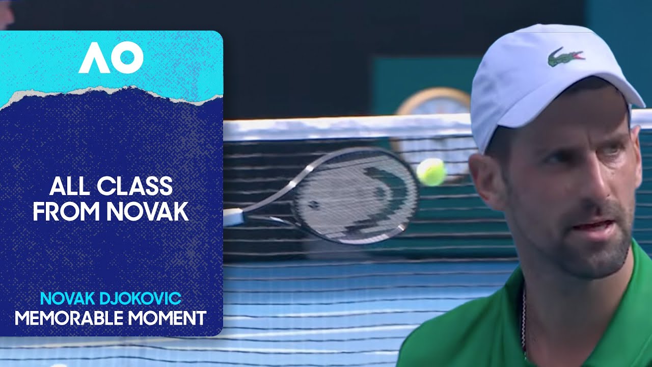 Novak Djokovic Concedes Point, Admitting He Touched the Ball | Australian Open 2026