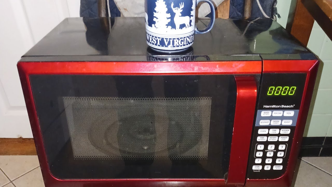 A Hamilton Beach Microwave. Nope not scrap...dammit.