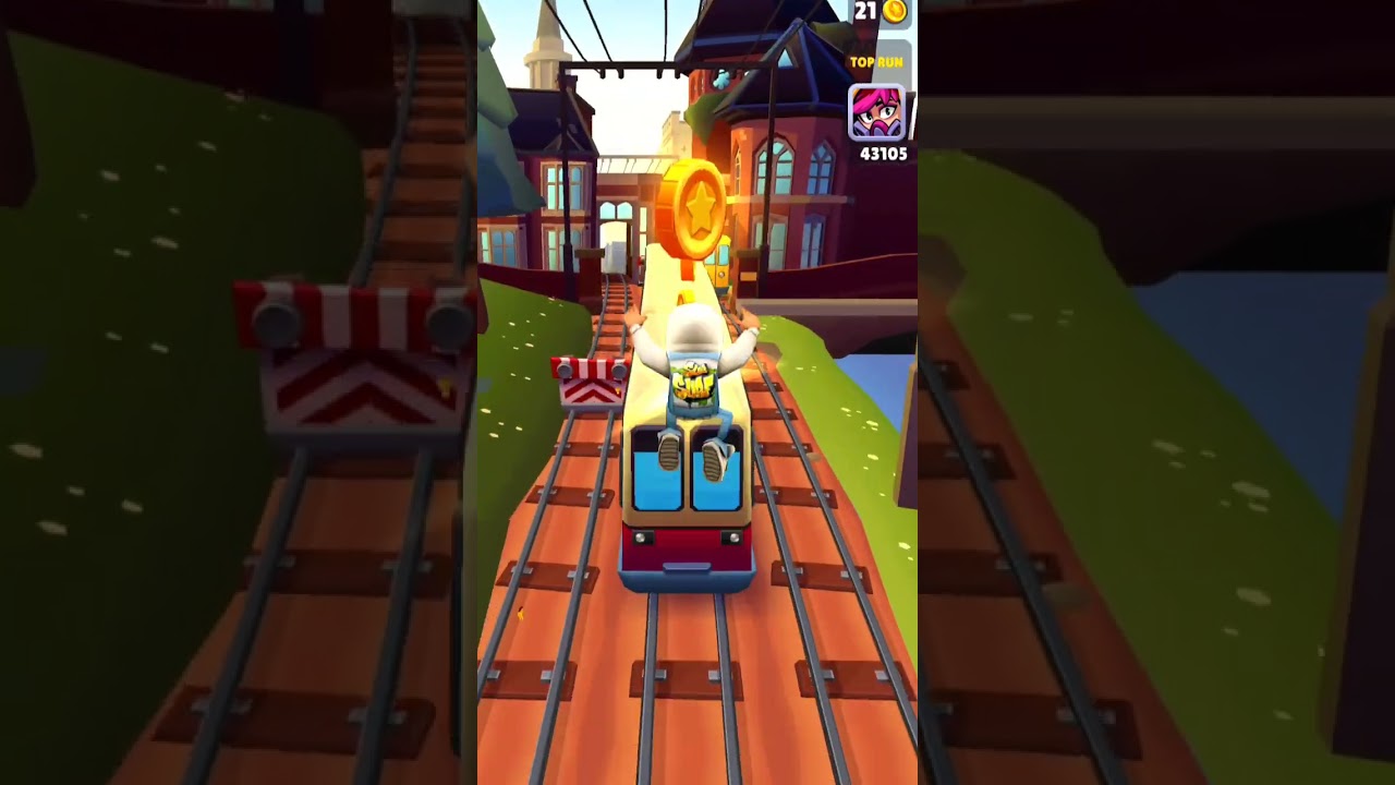 subway surfers❤#ytshort #running#runninggames#runninggameplay#runningstatus