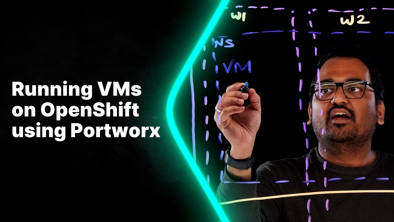 Running Virtual Machines on OpenShift using Portworx