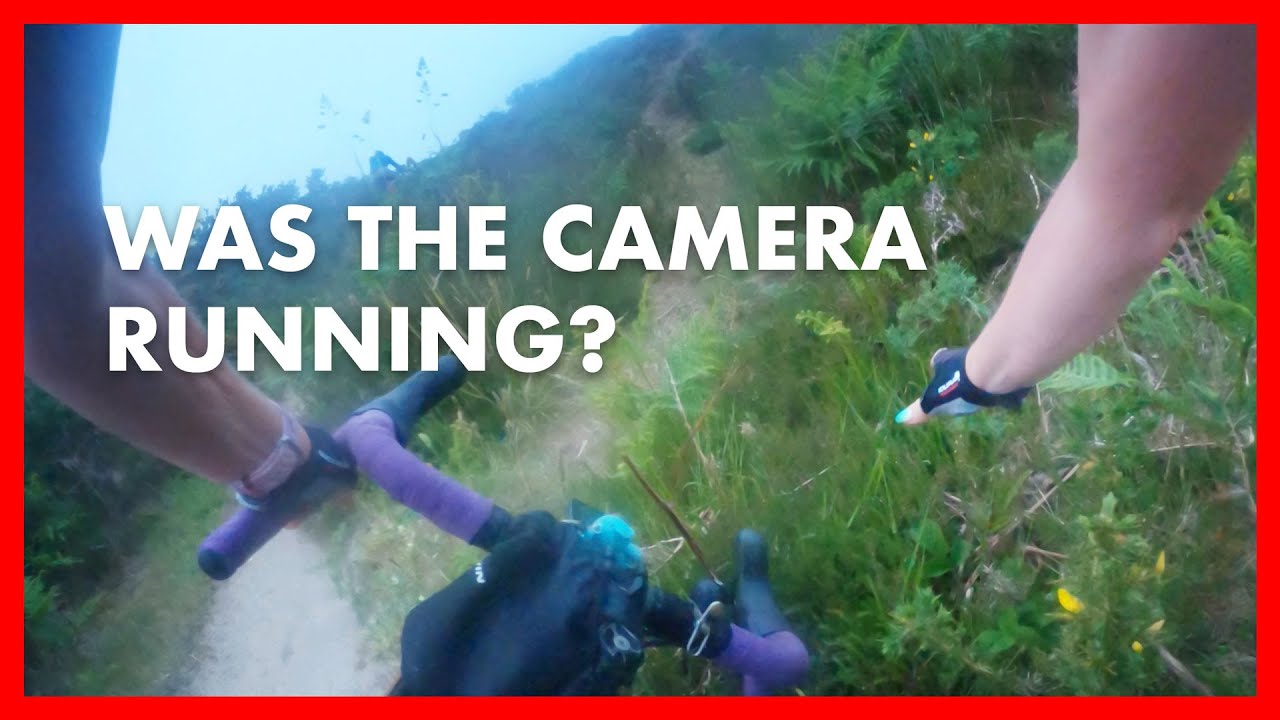 Somebody's Over | Purbeck Gravel Bike Ride in Foggy Dorset | Riding Through Sand | Cycling Couple