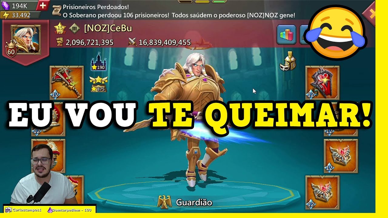 COMO DEFENDER AGRUPAMENTO NO Lords Mobile
