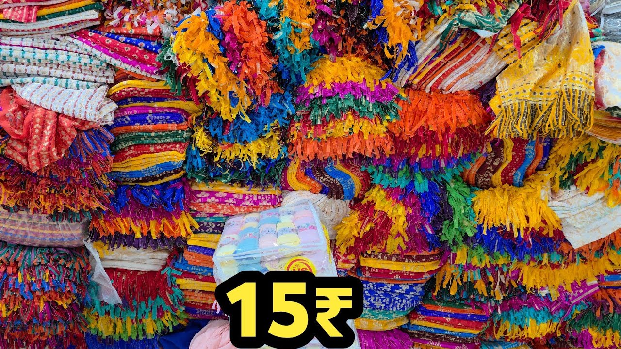 कॉटन दुपट्टा यहां से खरीदो COTTON DUPATTA MARKET IN SURAT, DUPATTA WHOLESALE MARKET IN SURAT.